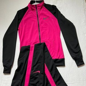 Nike Fuchsia/Black Athletic Suit, Small